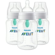 Philips Avent Anti-colic Bottle With AirFree Vent, 9oz, 3pk, Clear, SCY703/03