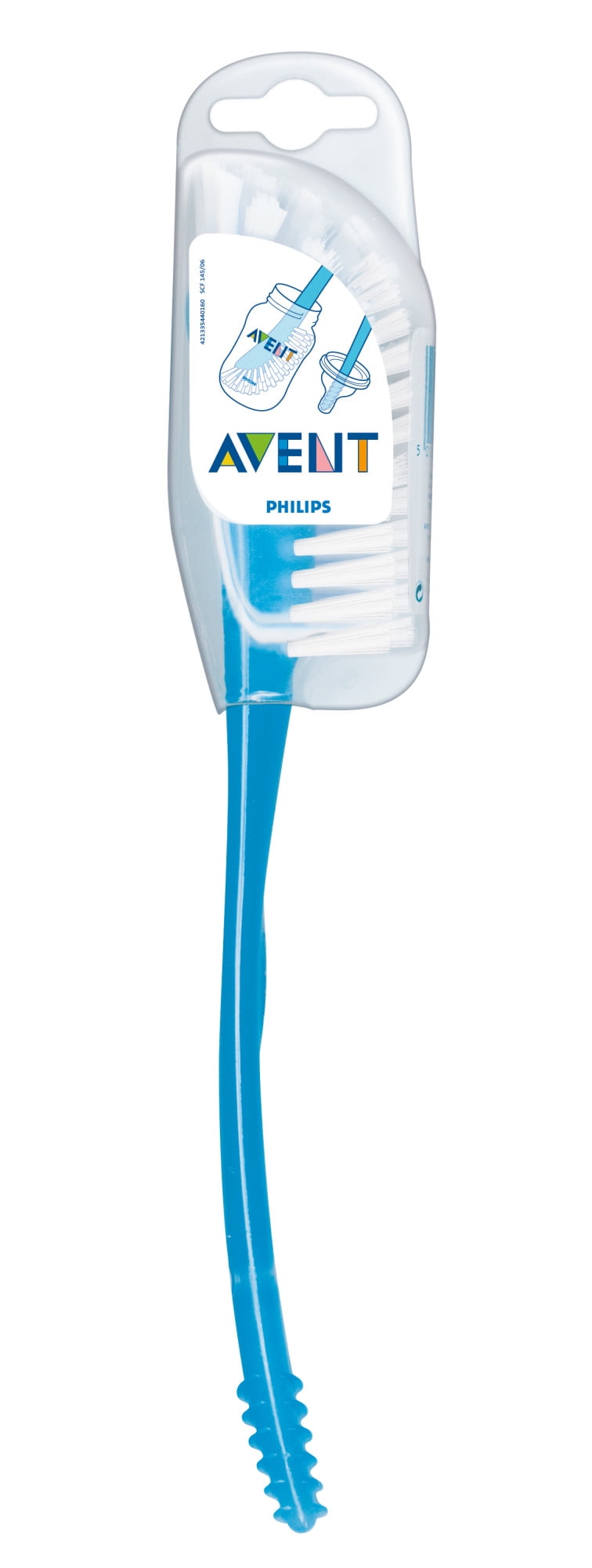 Buy Philips Avent Bottle and Teat Brush SCF145 / 06 1 unit (Blue