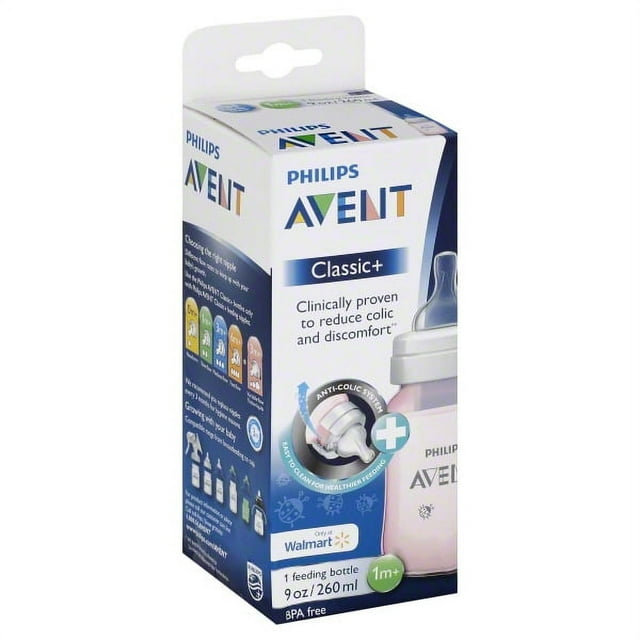 Philips Avent Classic Deco Bottle, BPA Free 9OZ