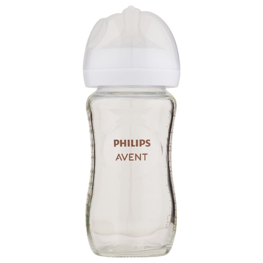 Philips Avent Natural Glass Baby Bottle 8 oz 