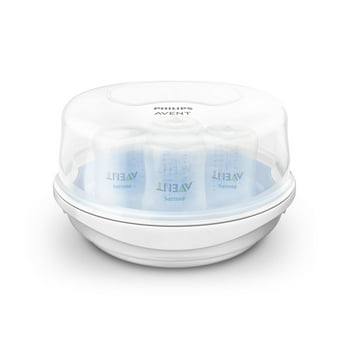 Philips Avent Microwave Steam Sterilizer For Baby Bottles, Pacifiers, Cups and More