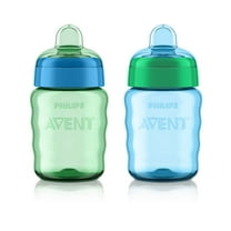 Philips Avent My Easy Sippy Spout 9 Ounce Cup Pack of 2 Blue