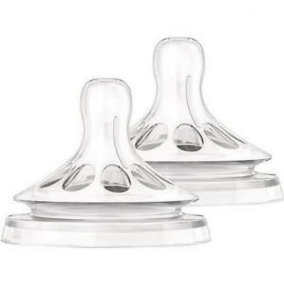 Philips Avent Natural BPA-Free Nipples - Fast Flow, 6 Months, 2ct
