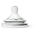 thumbnail image 1 of Philips Avent Natural Baby Bottle First Flow Nipple, 2pk, SCF657/23, 1 of 3