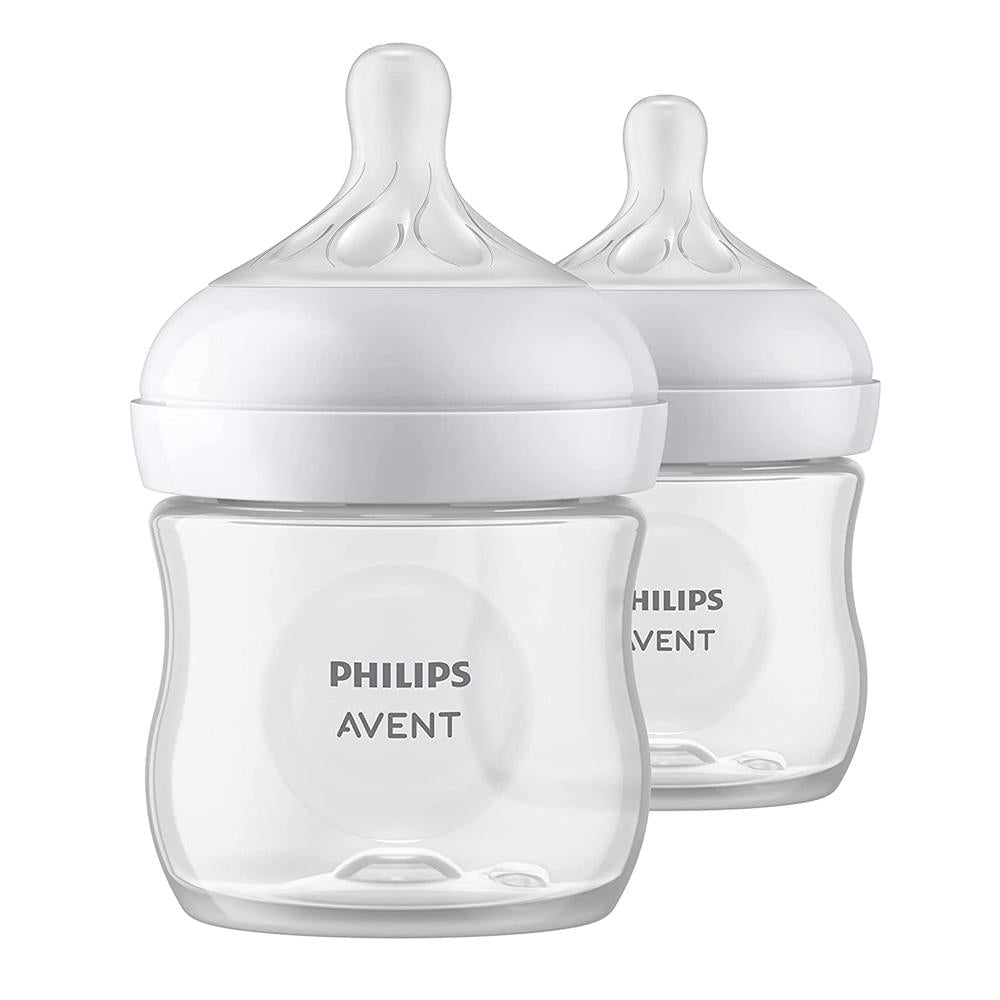 Philips Avent Natural Response AirFree Vent Baby Bottle 1m+ Bear 260ml