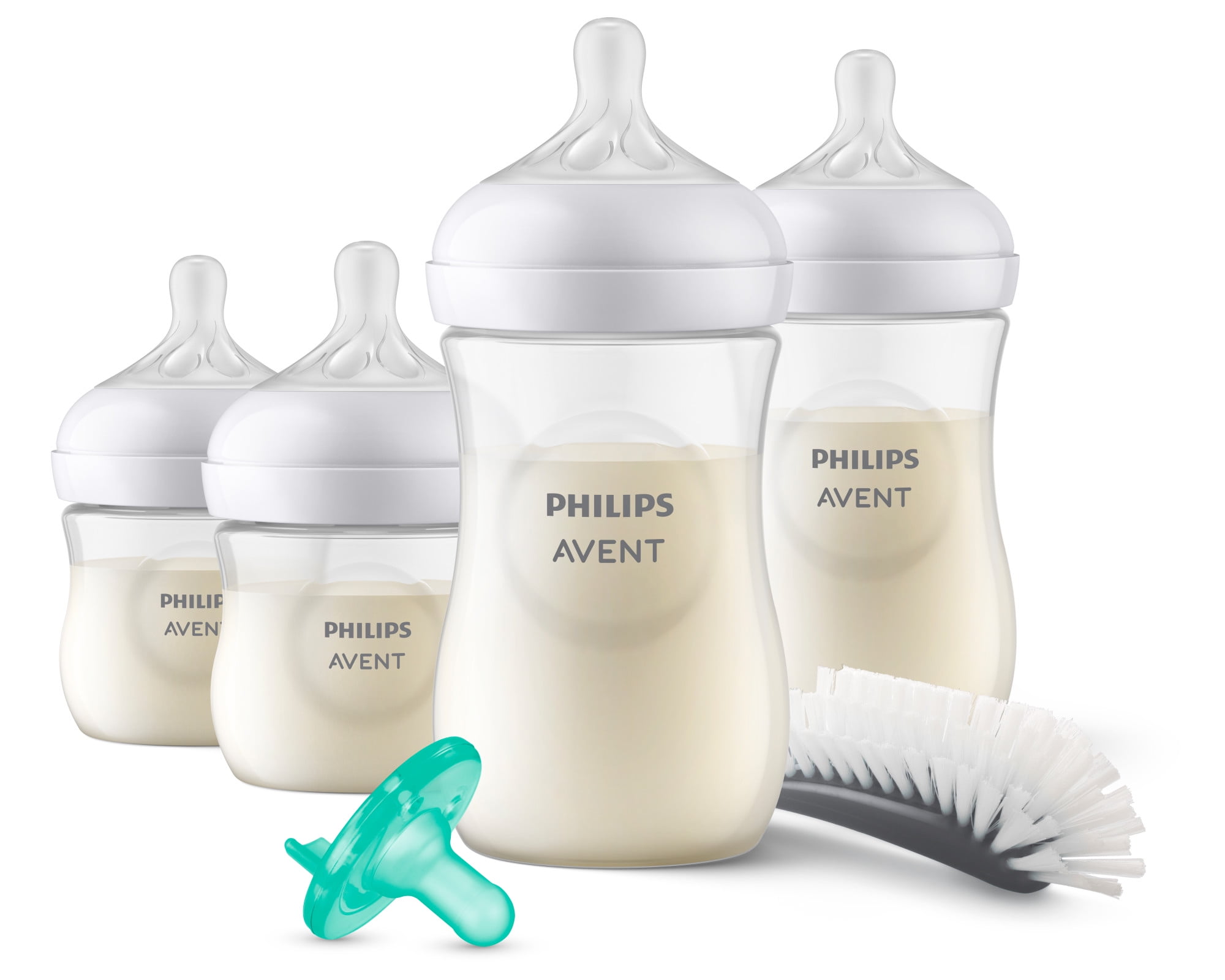 Philips Avent Avent Natural Baby Bottle With Natural Response Nipple -  Clear, 9 Oz, 3