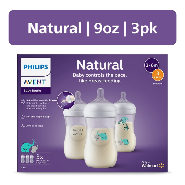 Philips Avent Natural Baby Bottle with Natural Response Nipple