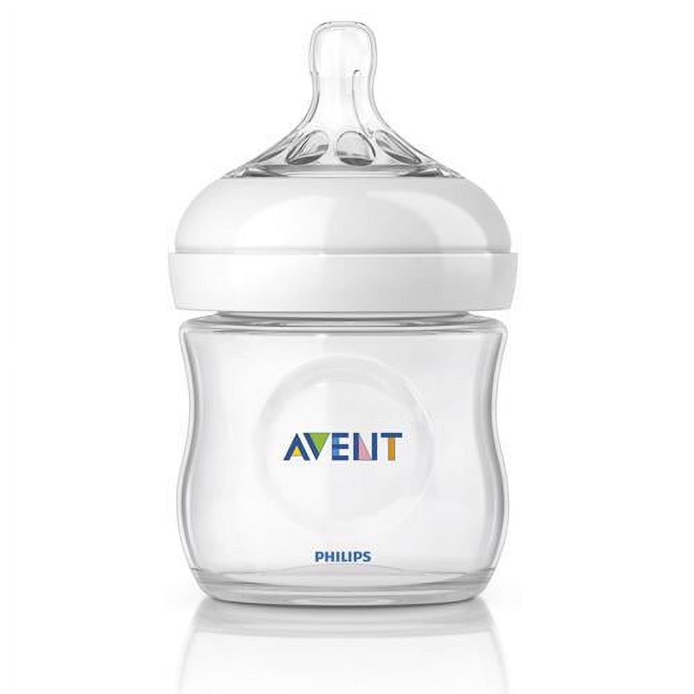 Philips Avent Natural Glass Bottle, 1 Count, 4 Ounce - image 1 of 12