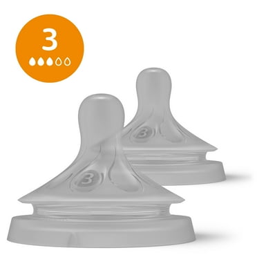 Philips Avent Natural Response Nipples, Medium Flow (Flow 3), 2-Pack, SCY963/02