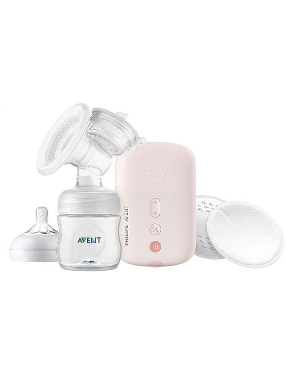 Philips Avent Single Electric Breast Pump Advanced, with Natural Motion Technology, SCF391/61, Pink