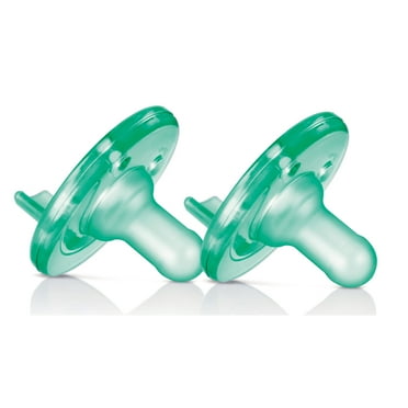 Philips Avent Soothie Pacifier,  0-3 Months, Green, 2 Pack, SCF190/01