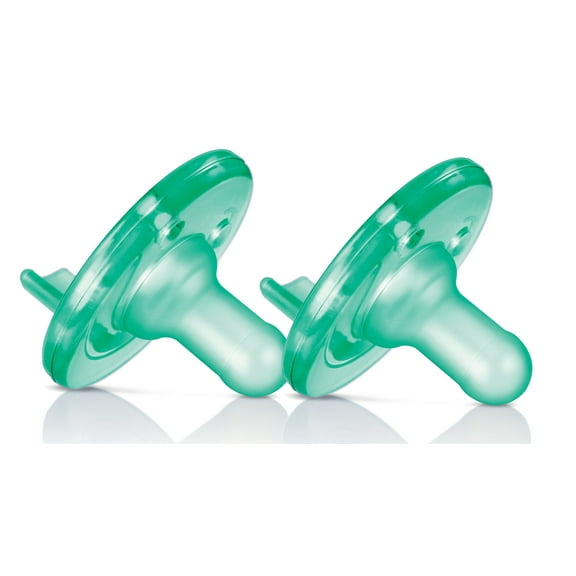 Philips Avent Soothie Pacifier, 3-18 Months, Green, 2 Pack, SCF192/05
