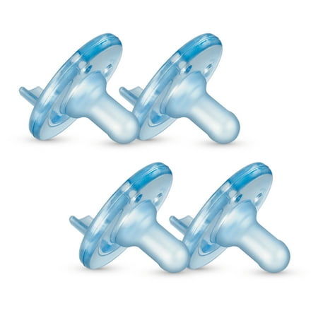 Philips Avent Soothie Pacifier, Blue, 0-3 Months, 4 Pack