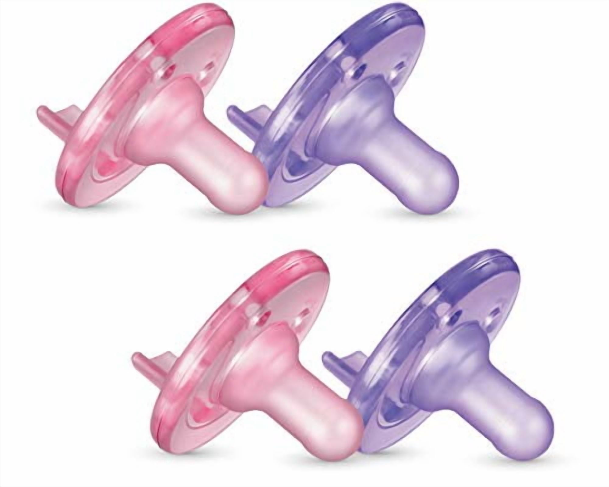 Philips Avent Soothie Pacifier, PinkPurple, 0-3 Uganda Ubuy