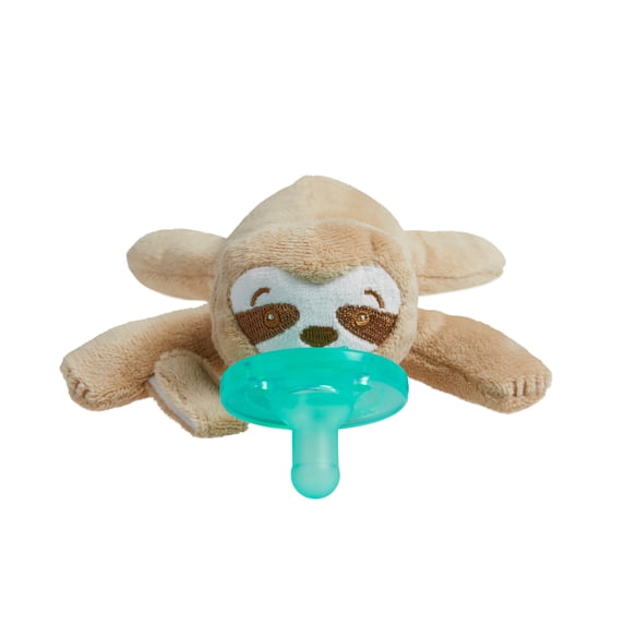 Philips Avent Soothie Snuggle Pacifier, 0m+, Sloth, Grey, 1 pack, SCF347/07