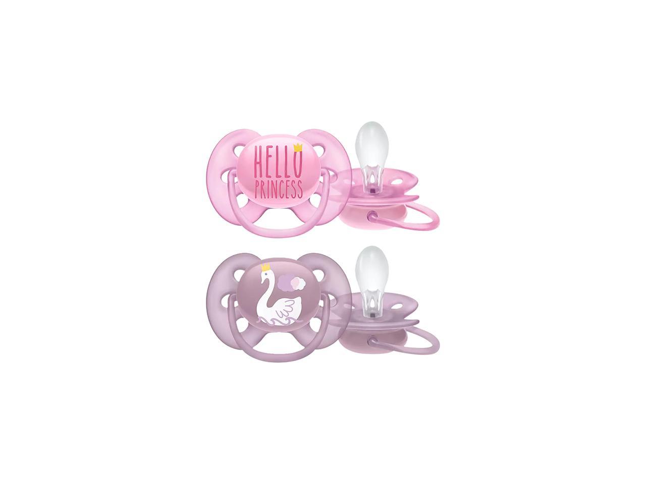 NUK Disney Mickey Mouse Orthodontic Pacifiers, 06 Months, 2Pack