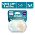 thumbnail image 1 of Philips Avent Ultra Soft Pacifier 0-6M, Bird / Snail, 2 Pack, SCF091/41, 1 of 12