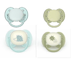 Philips Avent ultra soft Pacifier 0-6m, day / night, SCF094/09