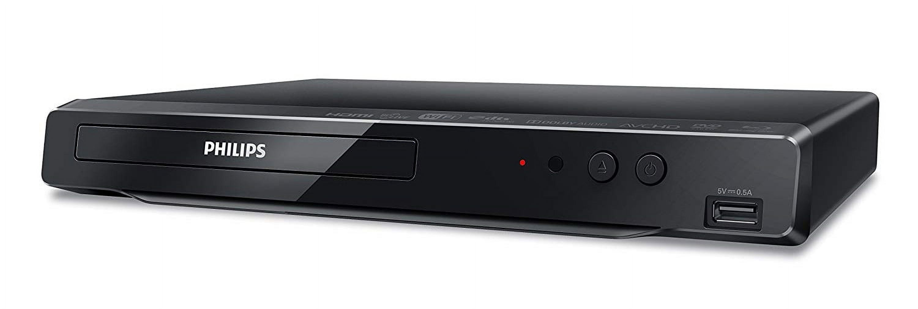 Philips BDP2501/F7 (NEW) BluRay DVD Player with Built in WiFi and