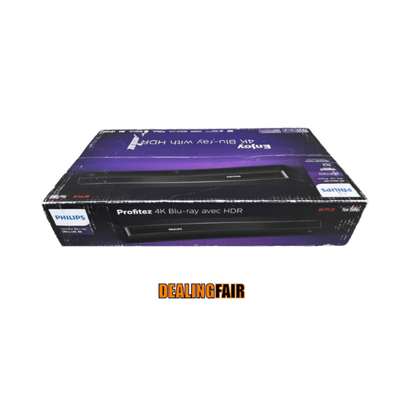 Philips BDP7502 Blu-ray disc player W/ Upscaling Ethernet Wi-Fi (New)