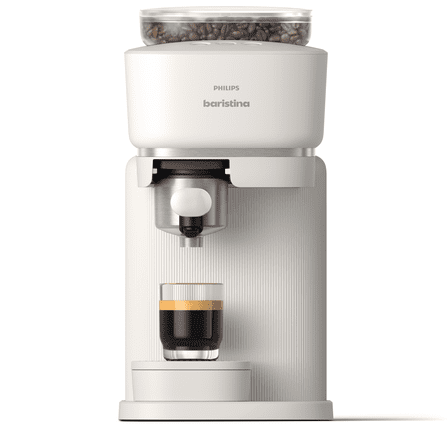 Philips Baristina Automatic Espresso Machine, Milky White