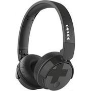 Philips Bass+ BH305 Wireless Noise Cancelling Headphones, Black