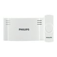thumbnail image 1 of Philips Battery-Operated 2-Melody Doorbell Kit, White, 6.45in, DES1120W/27, 1 of 10