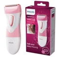 thumbnail image 1 of Philips Beauty SatinShave Essential Women's Wet & Dry Electric Shaver for Legs, Cordless, Pink and White, HP6306/50, 1 of 4