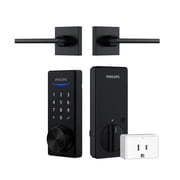 Philips Bluetooth Touchscreen Smart Deadbolt with Wi-Fi Bridge with Lever