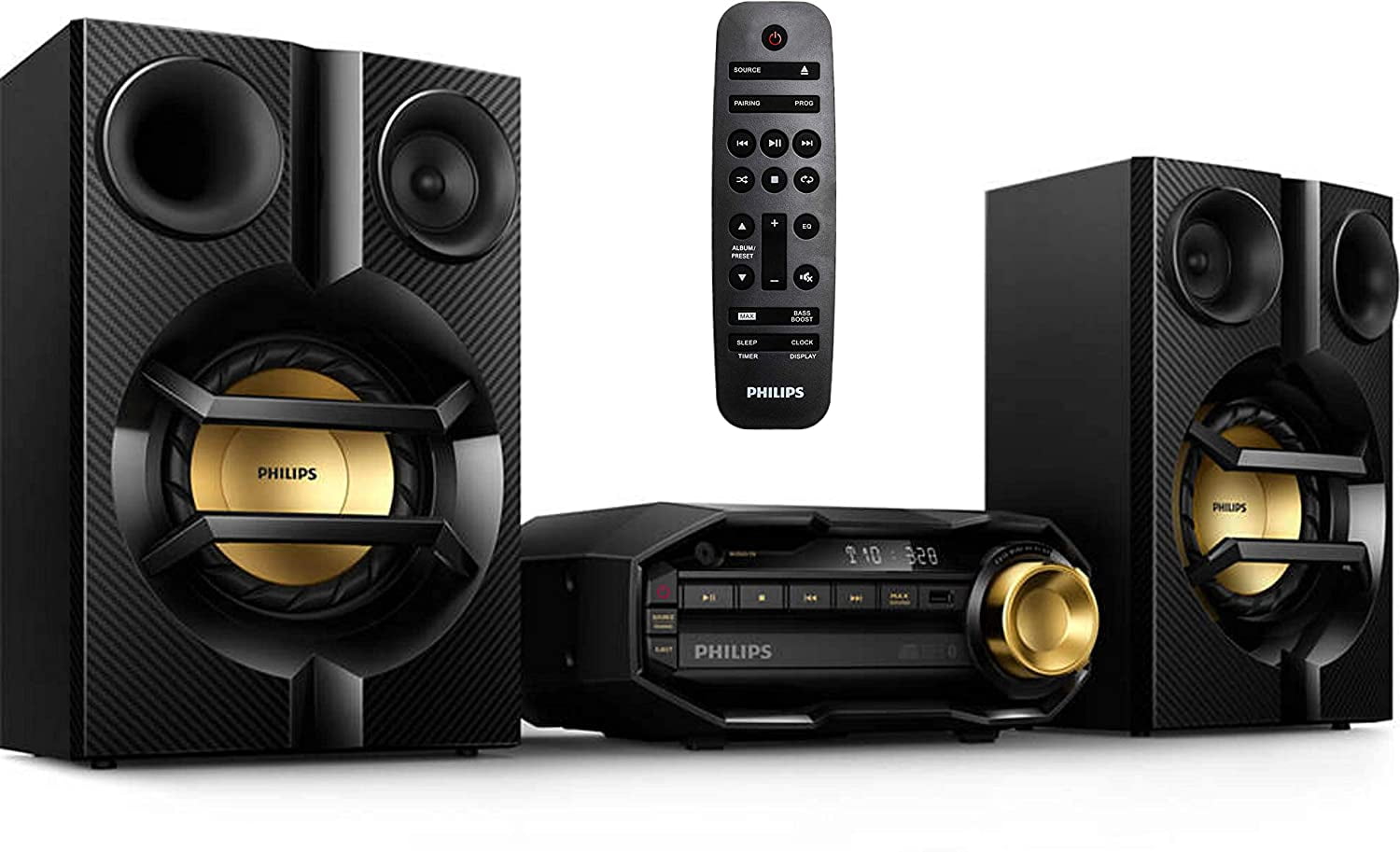 Equipo de Musica para Casa HiFi, con Bluetooth y Reproductor de CD, Radio  Dab/Digital y