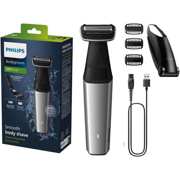 Philips Bodygroom Series 5000 Body Groomer & Shaver for Men, Showerproof, BG5021/15