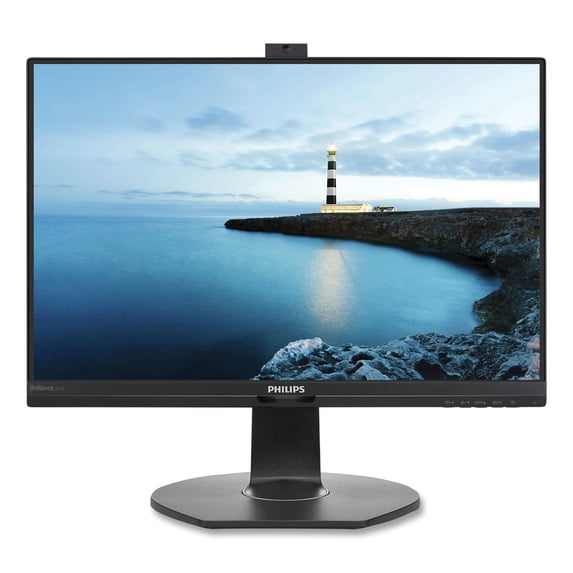 Philips Brilliance LCD Monitor with Powersensor, 23.8", 16:9 Aspect Ratio