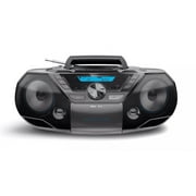 Philips CD Soundmachine Portable Boombox, Mega Bass Reflex Stereo Sound System with NFC, Bluetooth, FM, MP3