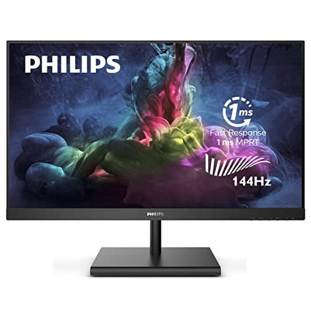 Philips Computer Monitors Frameless Monitor, Full HD IPS, 124% sRGB, FreeSync  144Hz, VESA, Black, 24 inch Full hd (242E1GSJ)