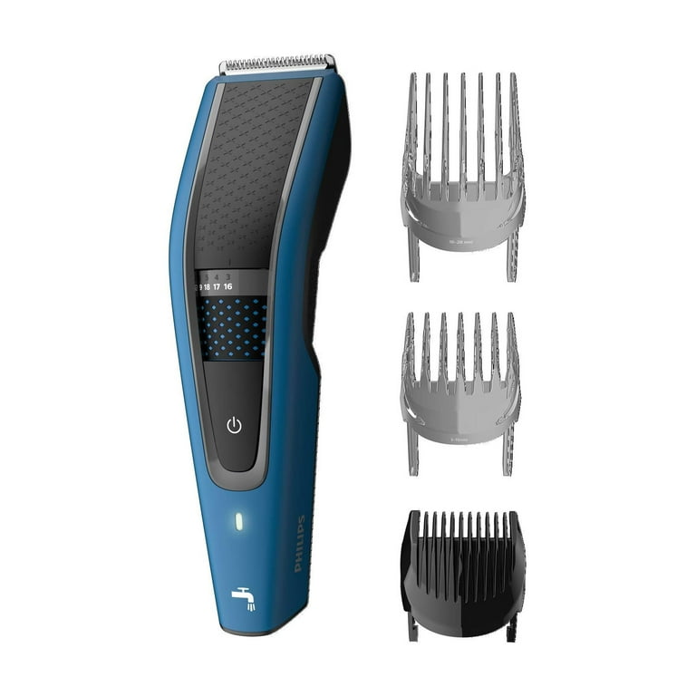 Philips - Cordless Hair Clipper with 28 Length Settings, Blue