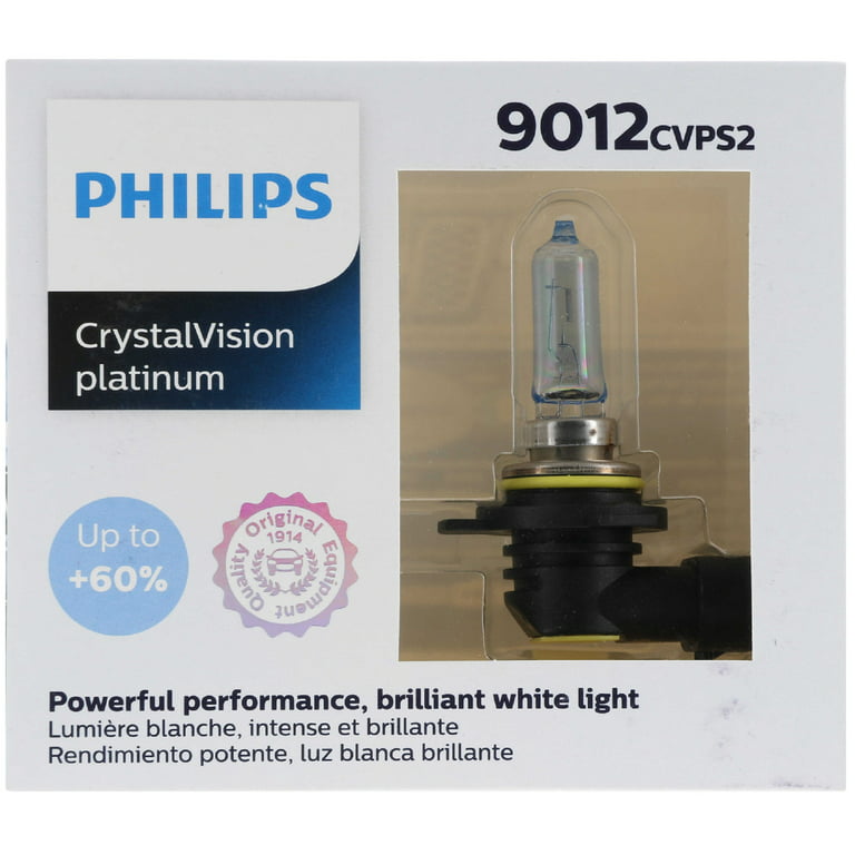 9012 - Philips 9012CVPS2 CrystalVision Platinum Bulbs