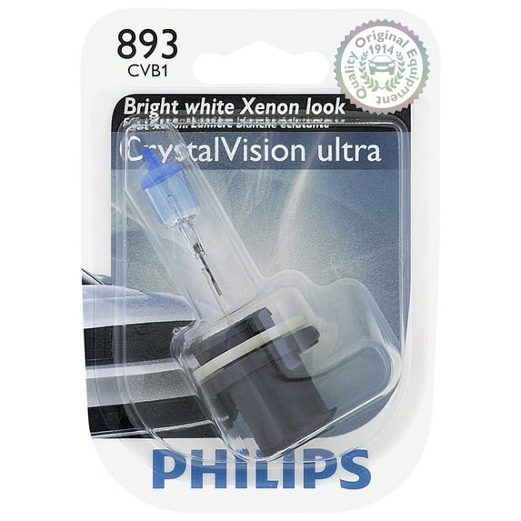 Philips Crystalvision Fog Light 893, Pg13, Glass, Always Change In Pairs!