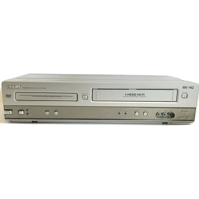 Philips 6000 Series PUS6162/05 Television VCRs VCR/DVD combo, Progressive  Scan Dvd Player, television, angle png
