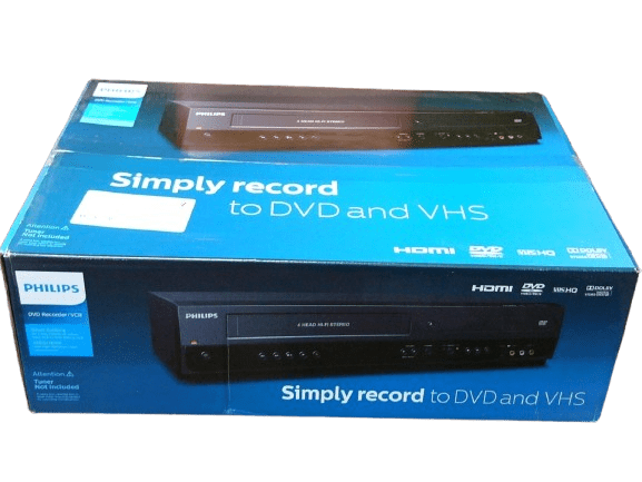 Philips DVDR3385V DVD VCR Combo HDMI (New) - Walmart.com