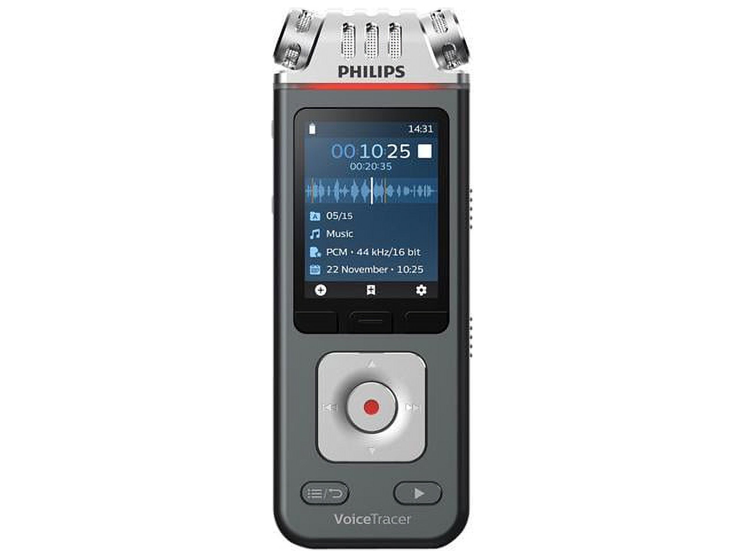 Philips DVT8110 VoiceTracer Meeting Recorder - image 1 of 9