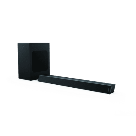 Philips - 3.1-Channel Home Theater Speaker System with Wireless Subwoofer - Black