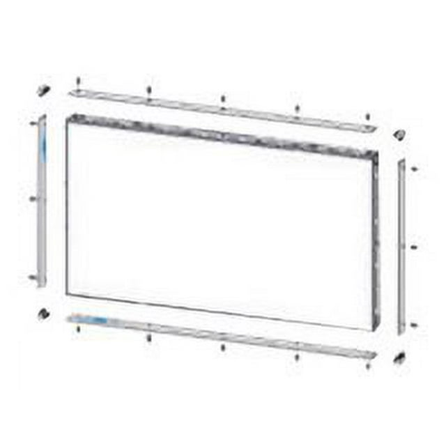 Philips EFK4960 - Mounting component (edge finishing set) for LCD display - screen size: 49" - on right side of flat-panel, on left side of flat-panel