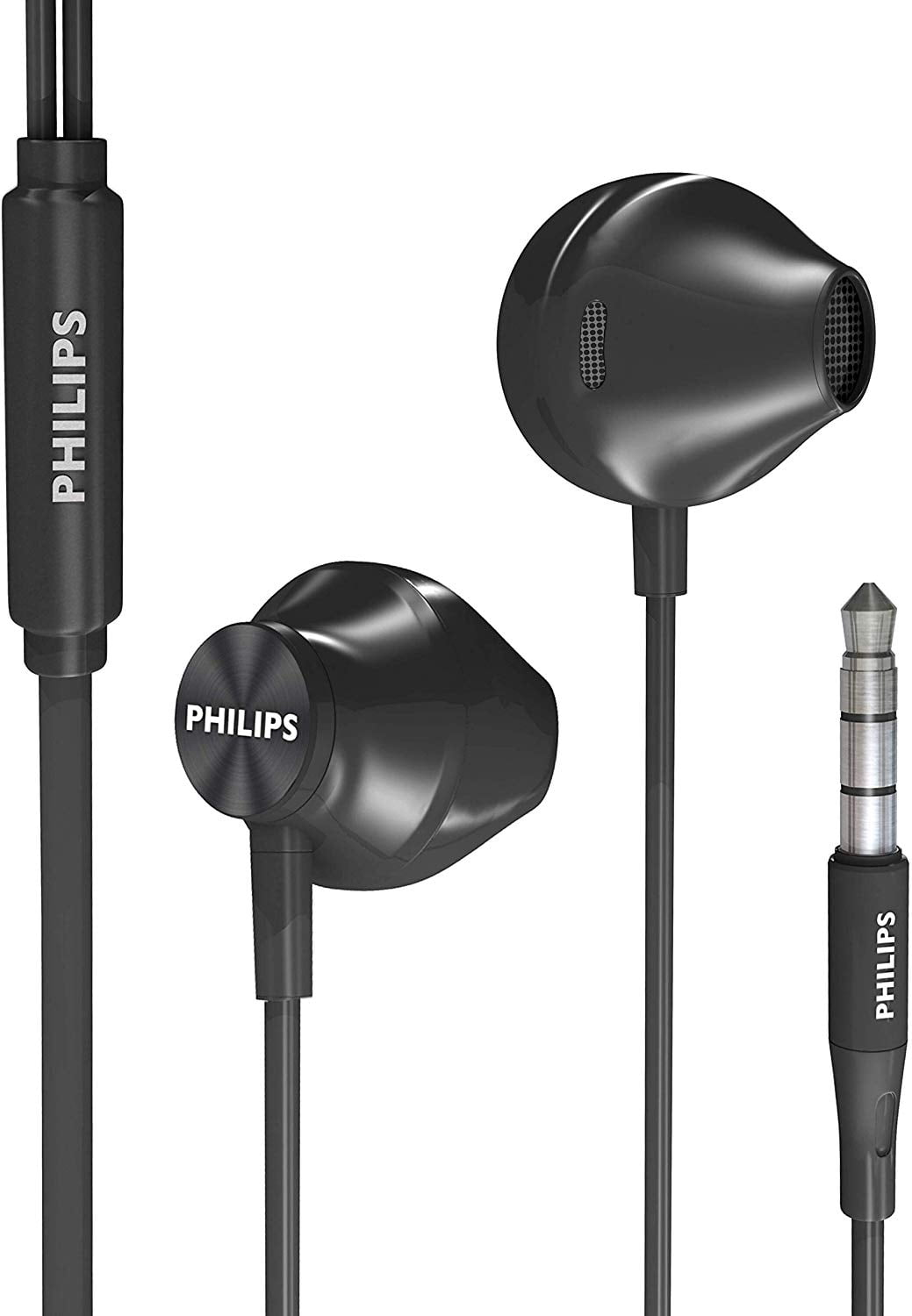 Auricular Con Cable In Ear TAUE100BK/00 Negro PHILIPS - PHILIPS AURICULARES  - Megatone