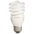 thumbnail image 1 of Philips Energy Saver Compact Fluorescent T2 Twister Light Bulb - 13W 60W Eq Soft White - 4 Pack, 1 of 4