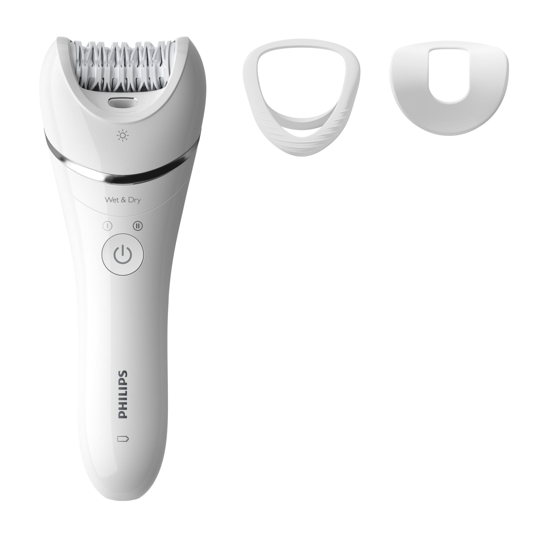 Philips Epilator Series 8000 For Women, with 3 Accessories, BRE700/04
