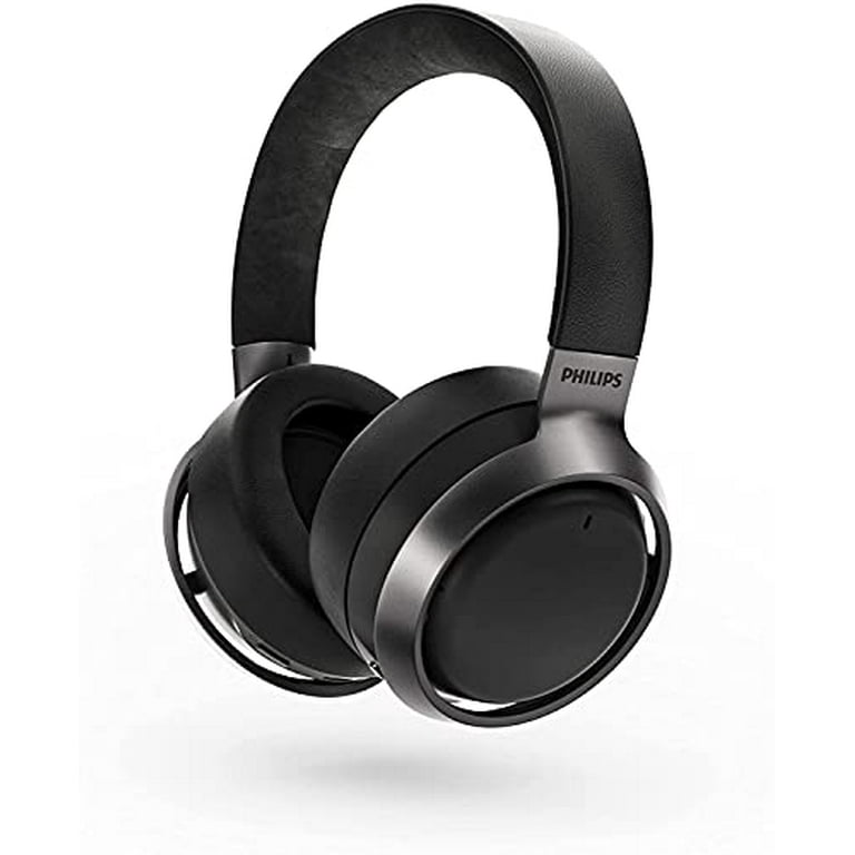 Fidelio Headphones Hi-Res Philips Cancellation Pro+ Black with over-Ear Wireless (ANC), Integrated Noise Assistant, Active L3 Certified, Google