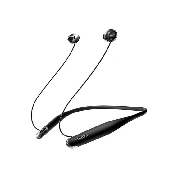 Philips Flite Hyprlite SHB4205BK - Earphones with mic - in-ear - neckband - Bluetooth - wireless - black
