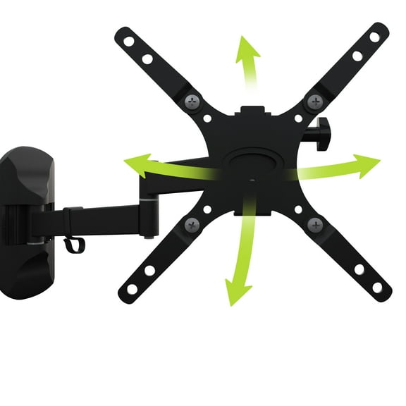 Philips Full Motion TV Wall Mount, Fits 55 inches, Holds 55lbs, SQM9222/27