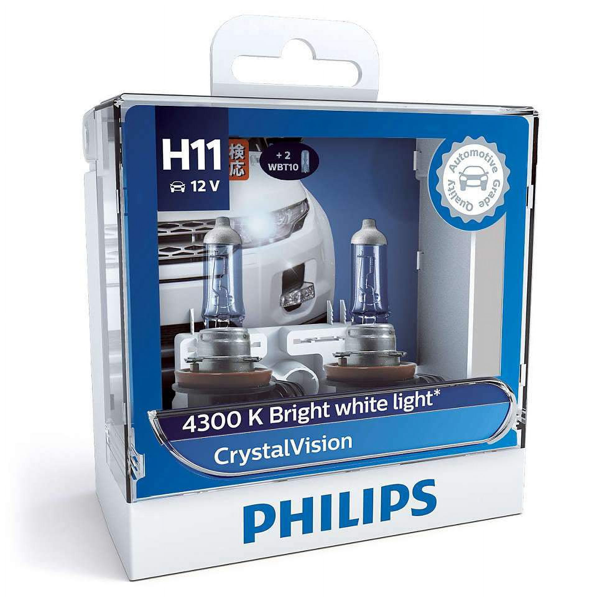 Ampoule H11 PGJ19-2 55W 12V 501311 PHILIPS 12362 - OSRAM 64211