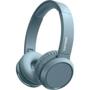 Philips H4205 on-Ear Wireless Headphones with 32mm Drivers and BASS boost on-Demand, Blue